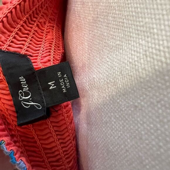 J Crew Plaid Maxi Dress tie front size M - Picture 11 of 15